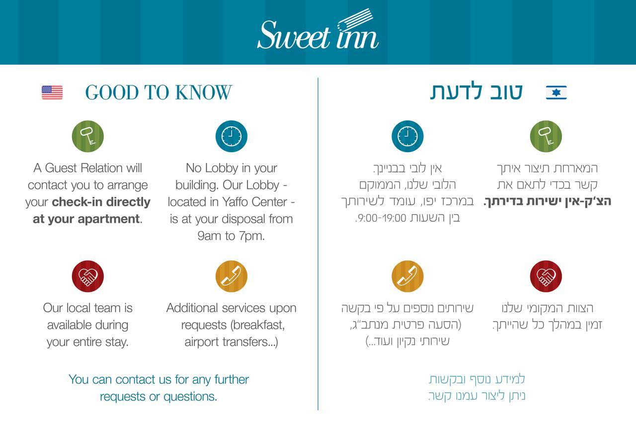 Sweet Inn - Florentine Tel Awiw Zewnętrze zdjęcie